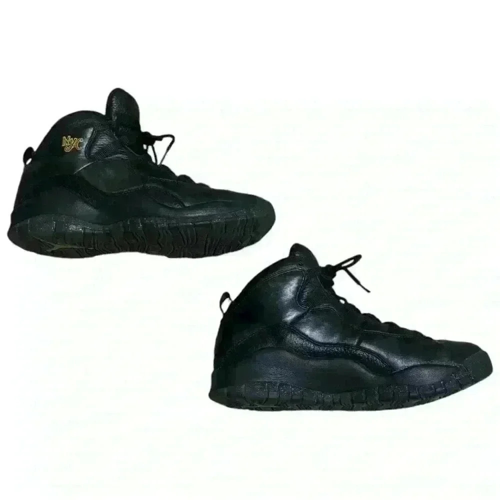 Air Jordan 10 Retro NYC-Youth Sneakers - Picture 4 of 10